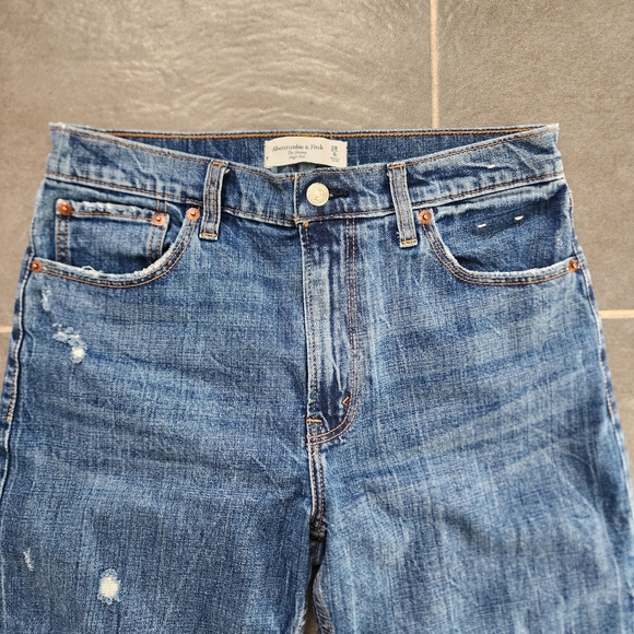 A&F High Rise Skinny Jeans 28 | 6 LONG - Picture 3 of 8